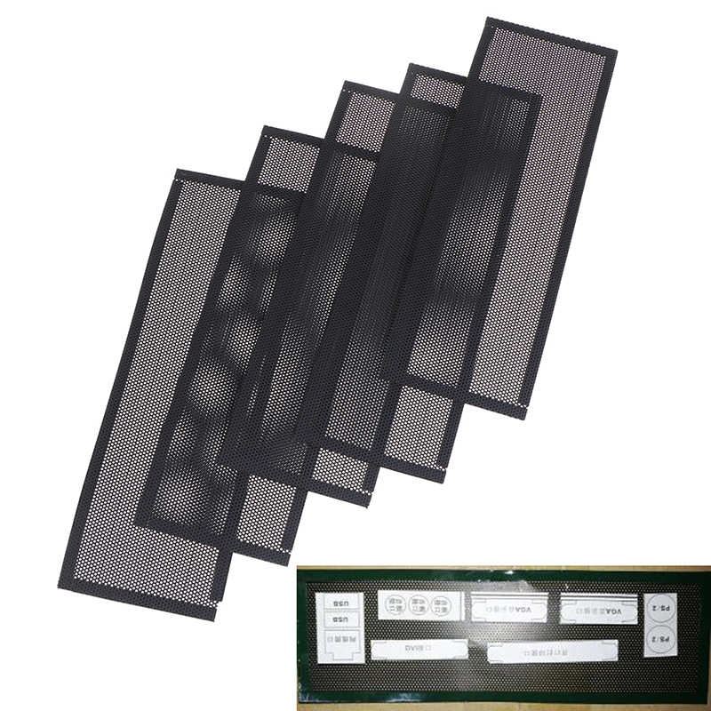 Dust Filter Pc - 5 قطع من فلتر الغبار البلاستيكي