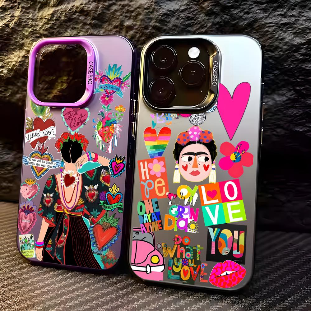 Matte Pc Case - جراب هاتف بتصميم فريدا كالو لهواتف
