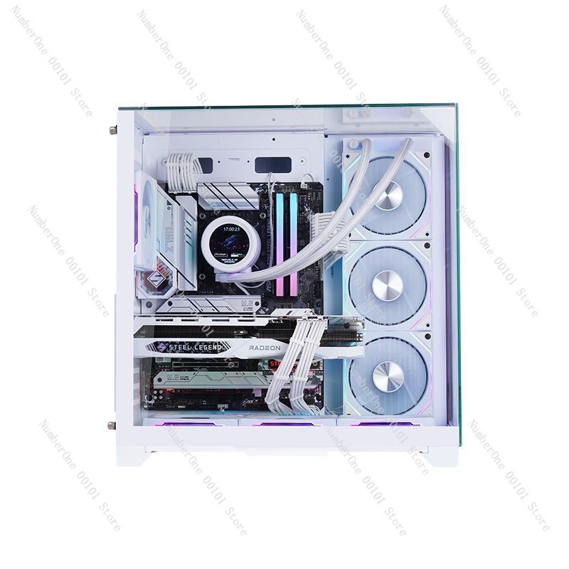 علبة كمبيوتر للألعاب ATX مع زج - مراجعة Pc Chassis وسعره