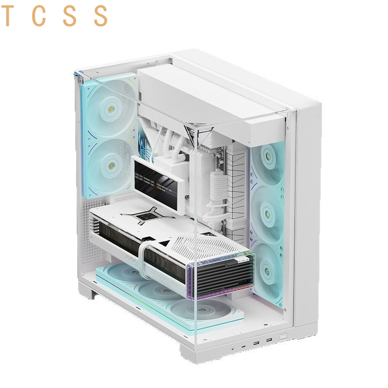هيكل كمبيوتر مكتبي بانورامي أب - مراجعة Pc Chassis وسعره