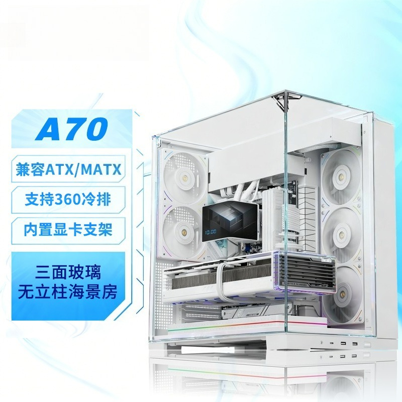 هيكل كمبيوتر مكتبي بانورامي أب - مراجعة Pc Chassis وسعره