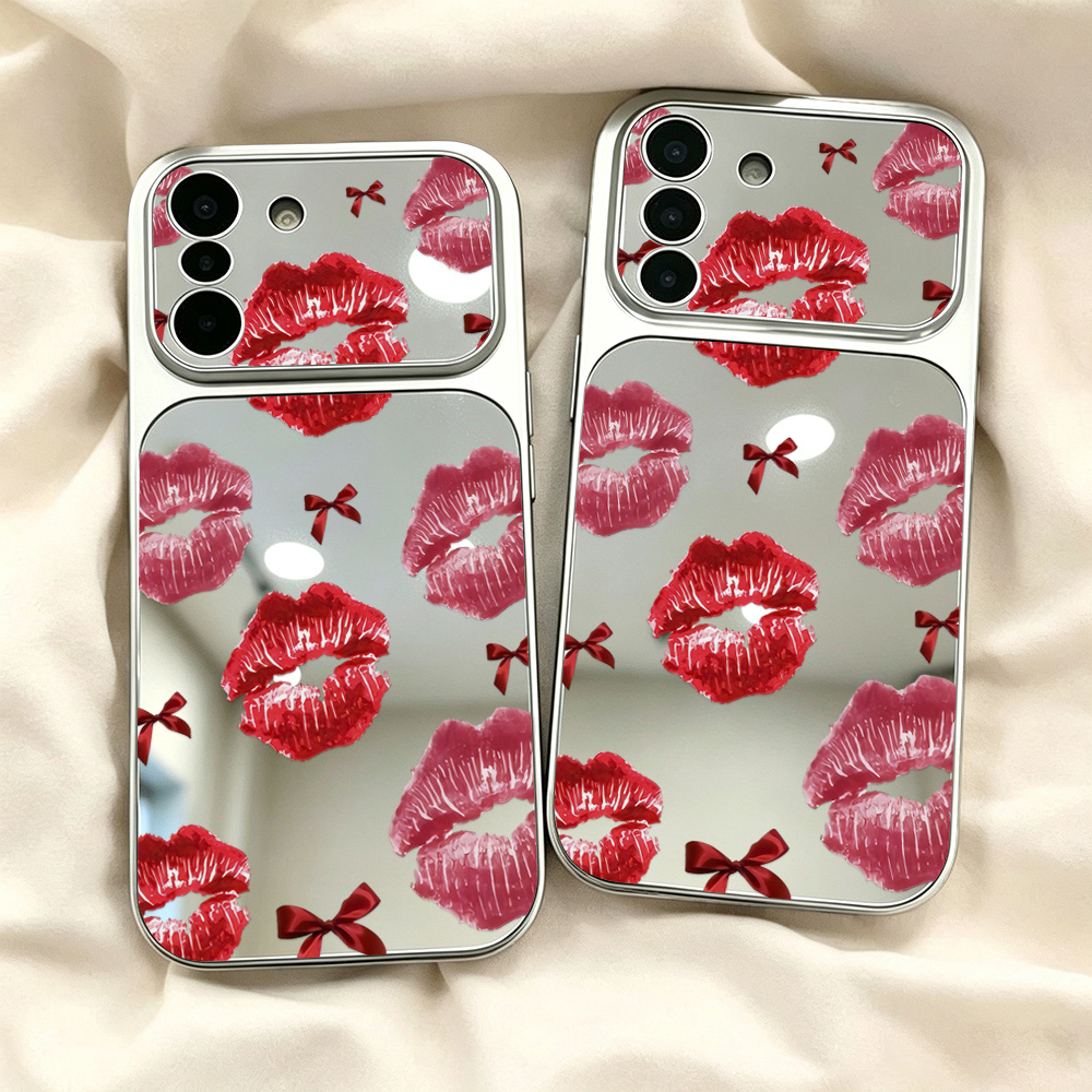 غطاء هاتف بتصميم شفاه حمراء وق - مراجعة Computer Case وسعره
