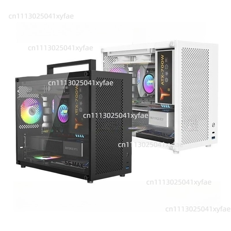 علبة كمبيوتر بيضاء S5MAX، هيكل - مراجعة Pc Chassis وسعره